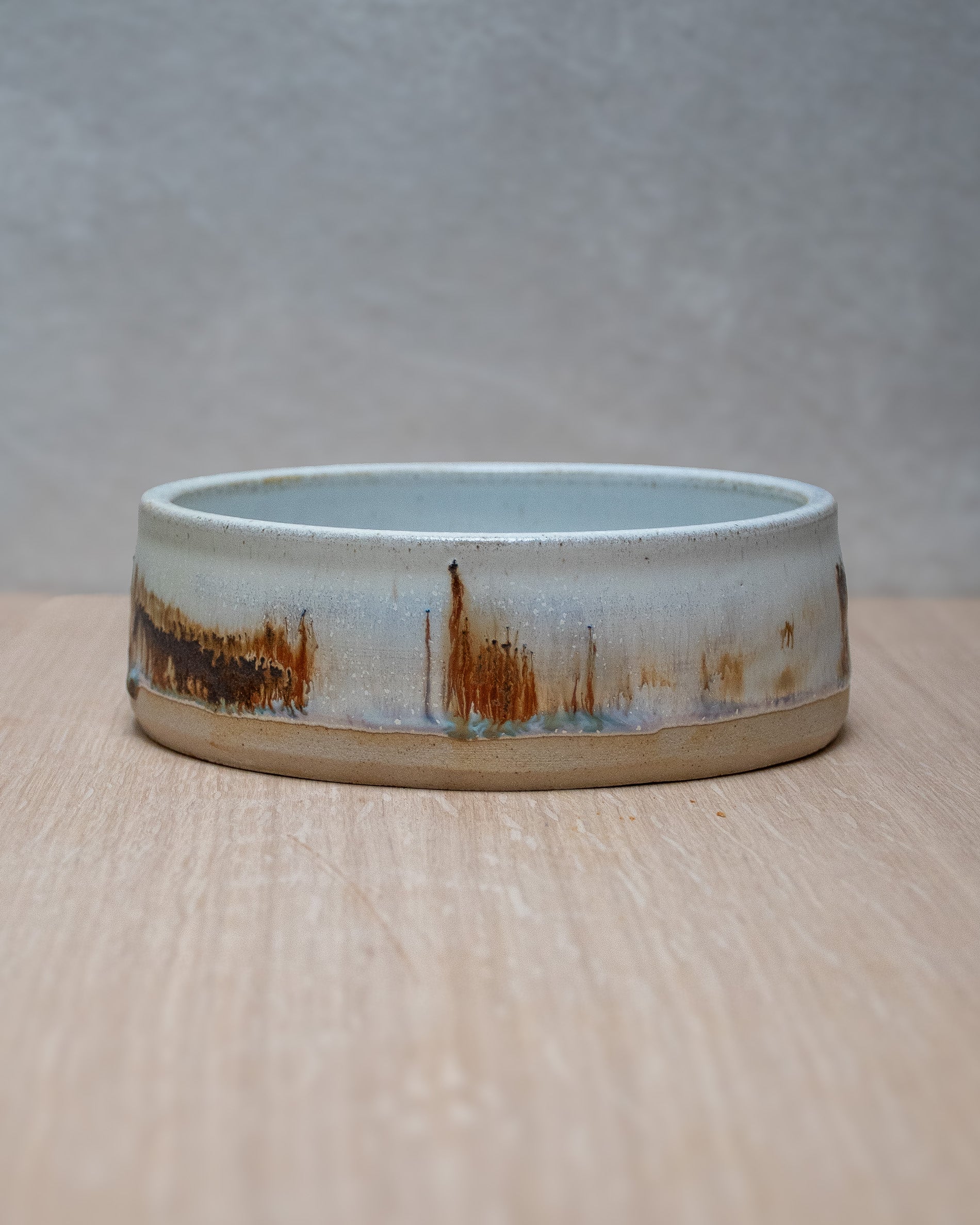 Snow Peak - Hand Thrown Dog Bowl #4 (15cm x 5cm)