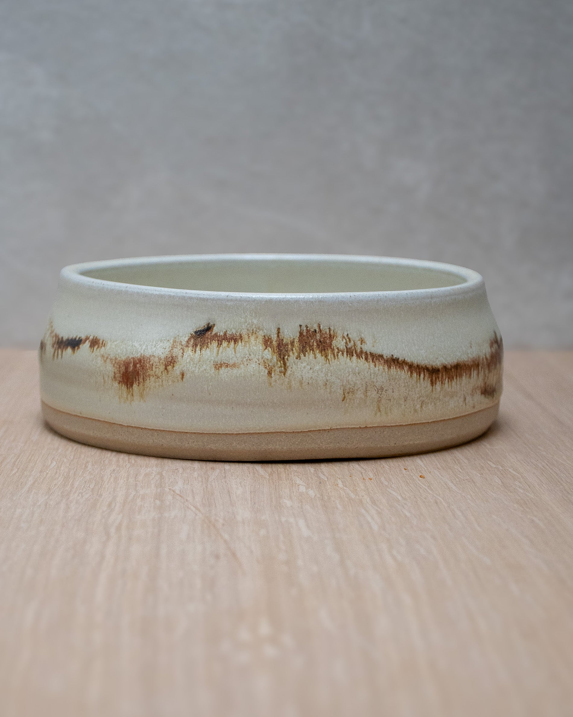 Snow Peak - Hand Thrown Dog Bowl #7 (15cm x 5.5cm)