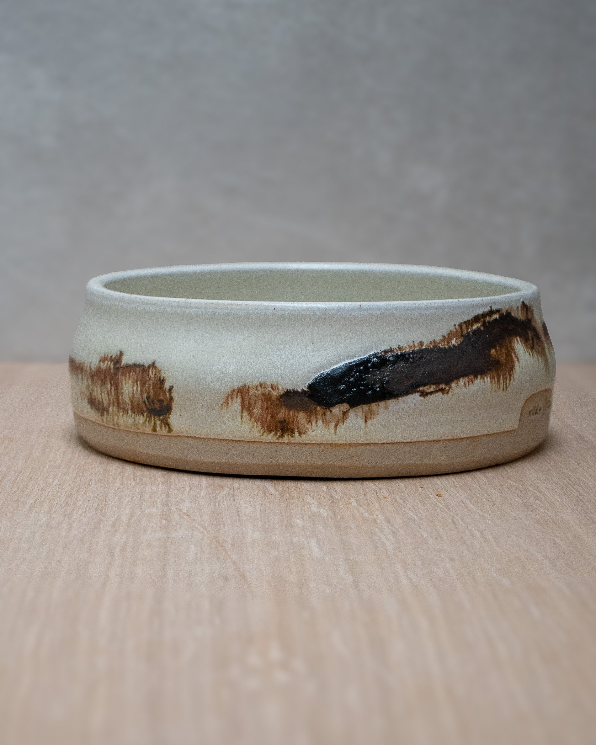 Snow Peak - Hand Thrown Dog Bowl #7 (15cm x 5.5cm)