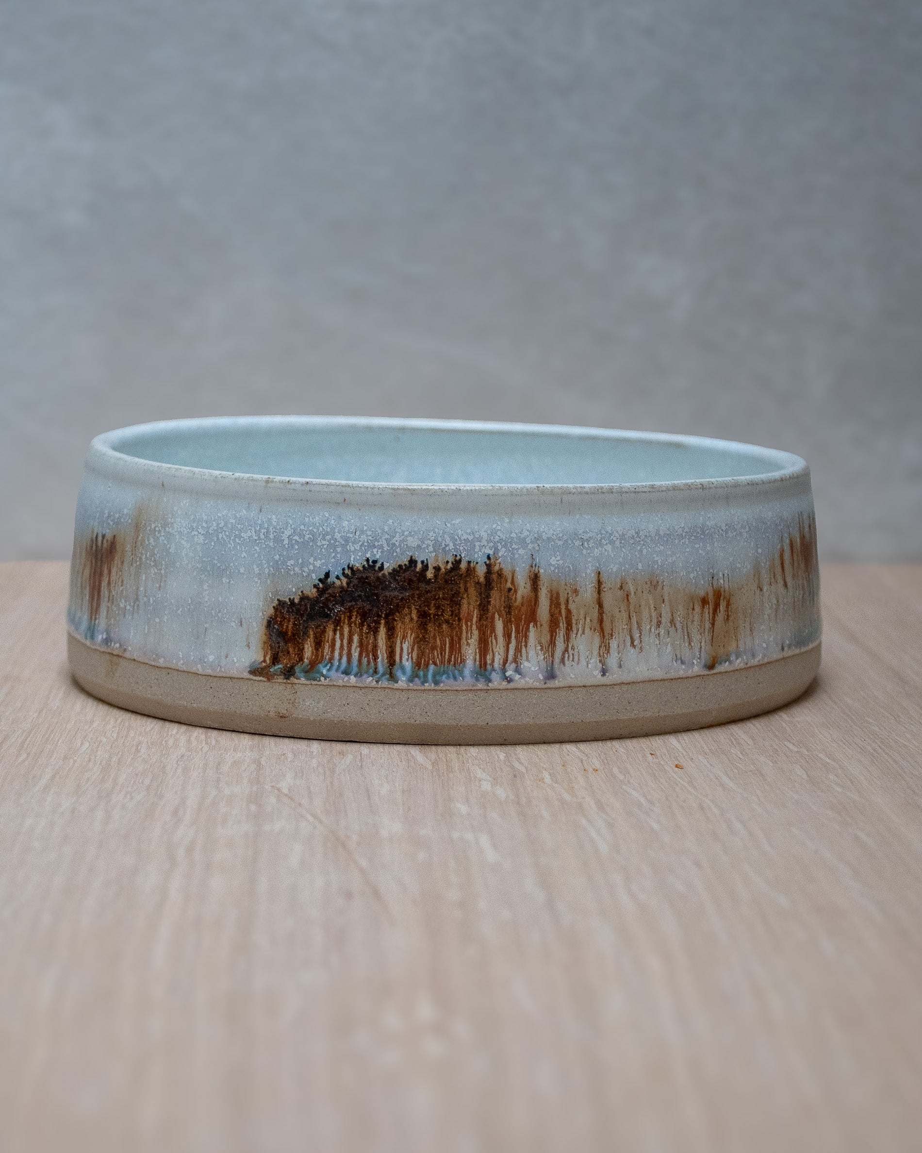 Snow Peak - Hand Thrown Dog Bowl #8 (16cm x 5.5cm)