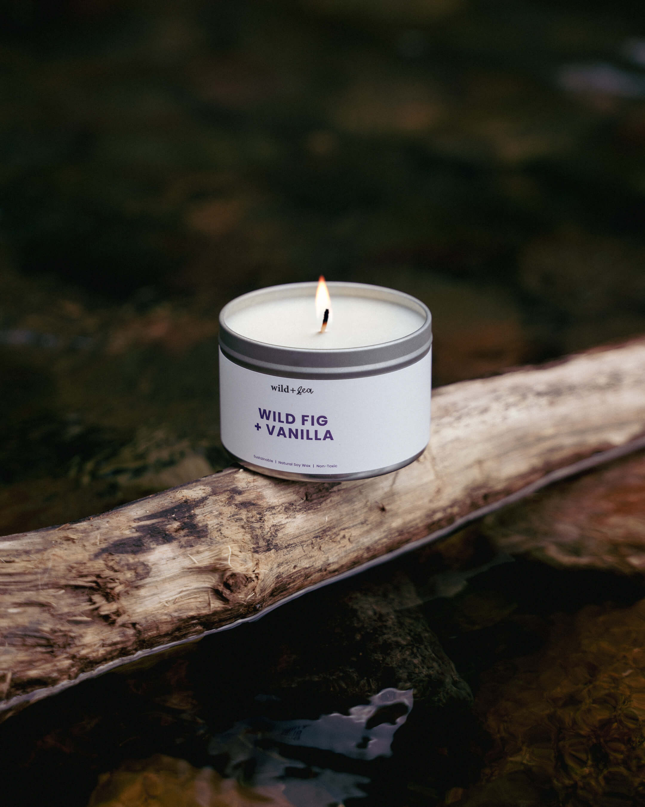 WILD FIG + VANILLA | Soy Wax Pet Friendly Candle