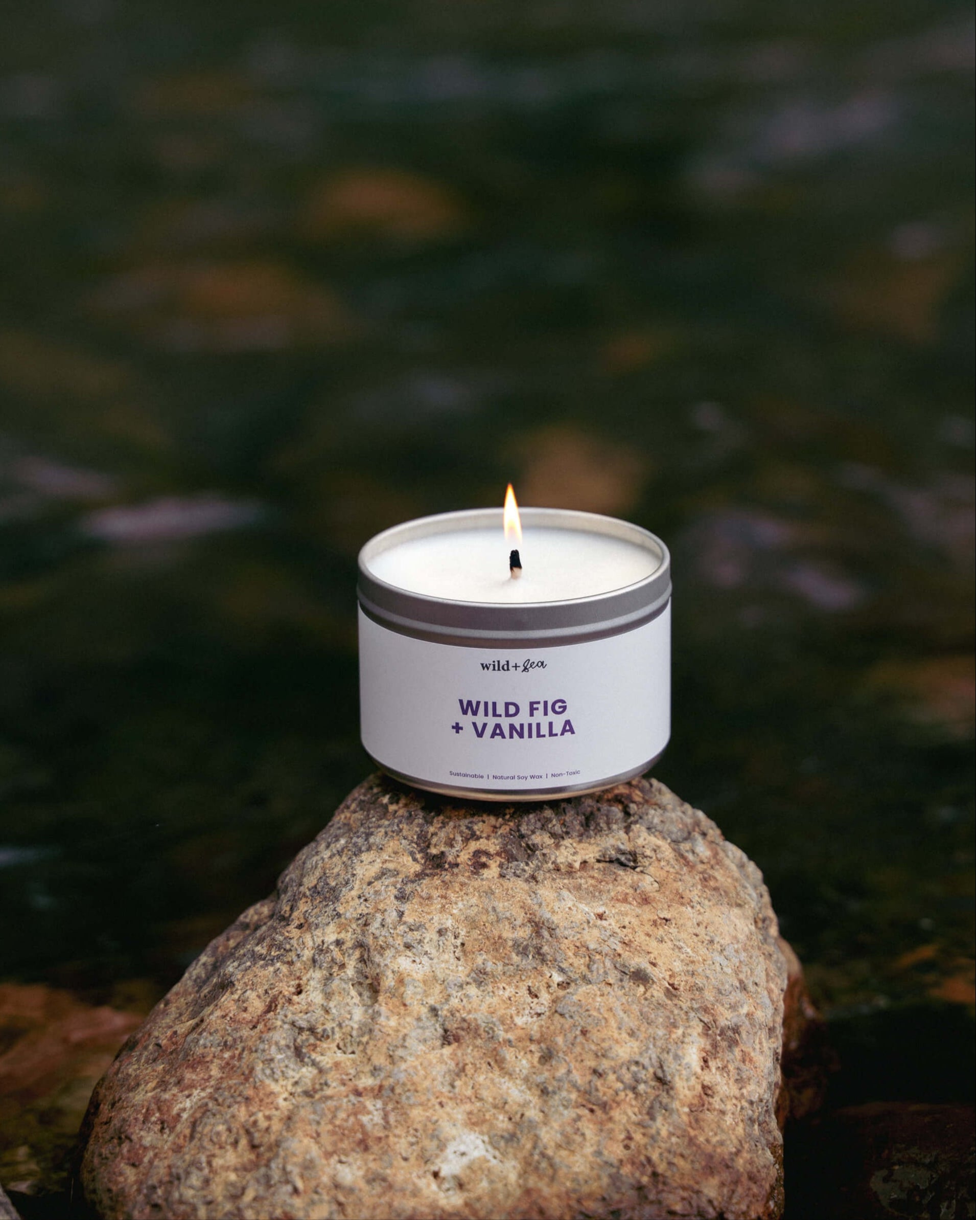 WILD FIG + VANILLA | Soy Wax Pet Friendly Candle