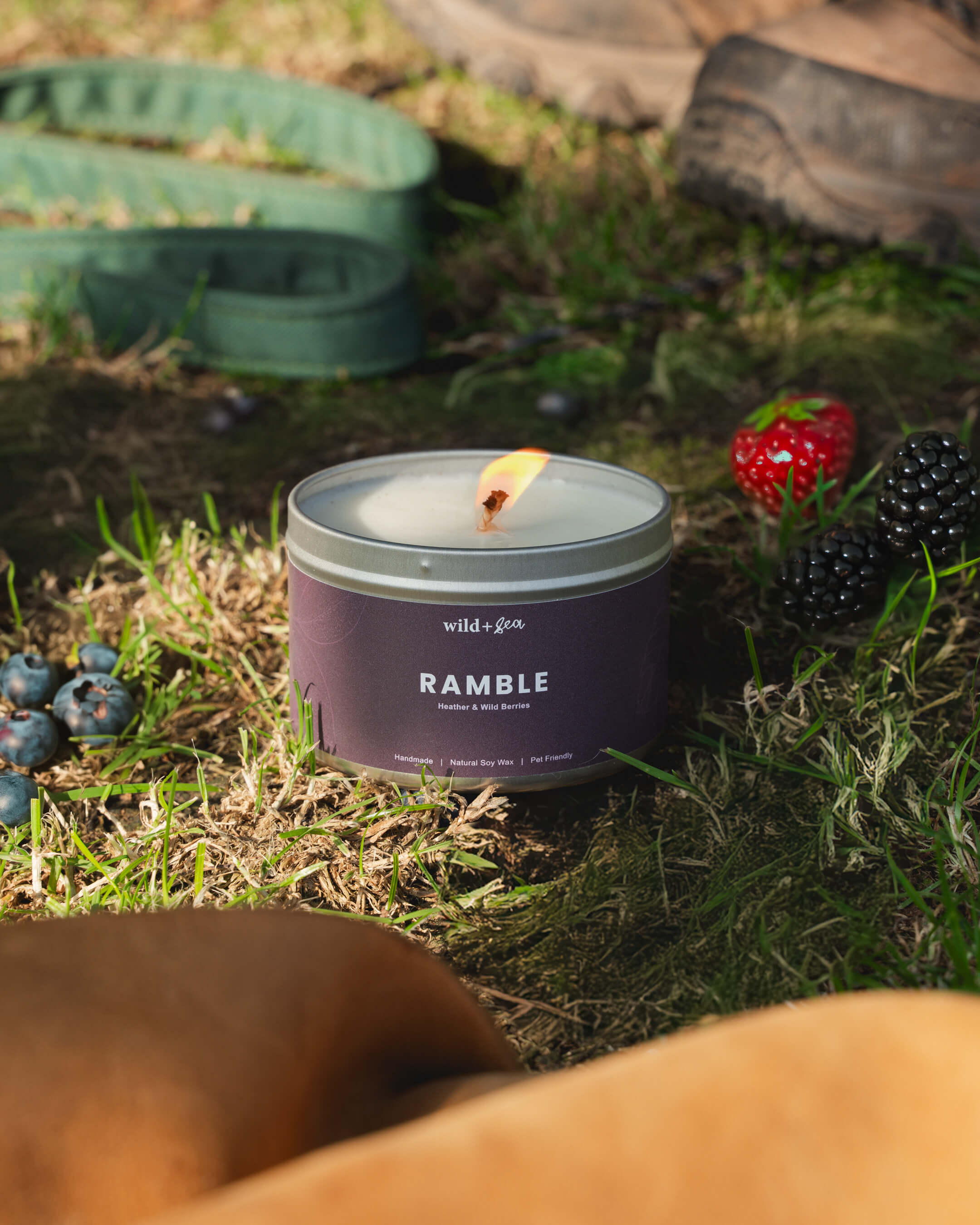 RAMBLE | Heather & Wild Berries | Soy Wax Pet Friendly Candle