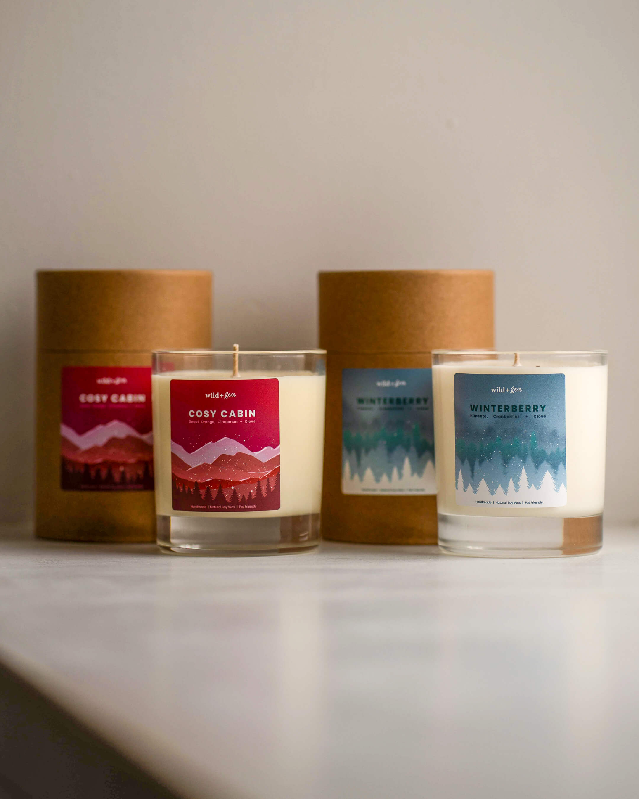 Large Candle Bundle (2 Large Glass)