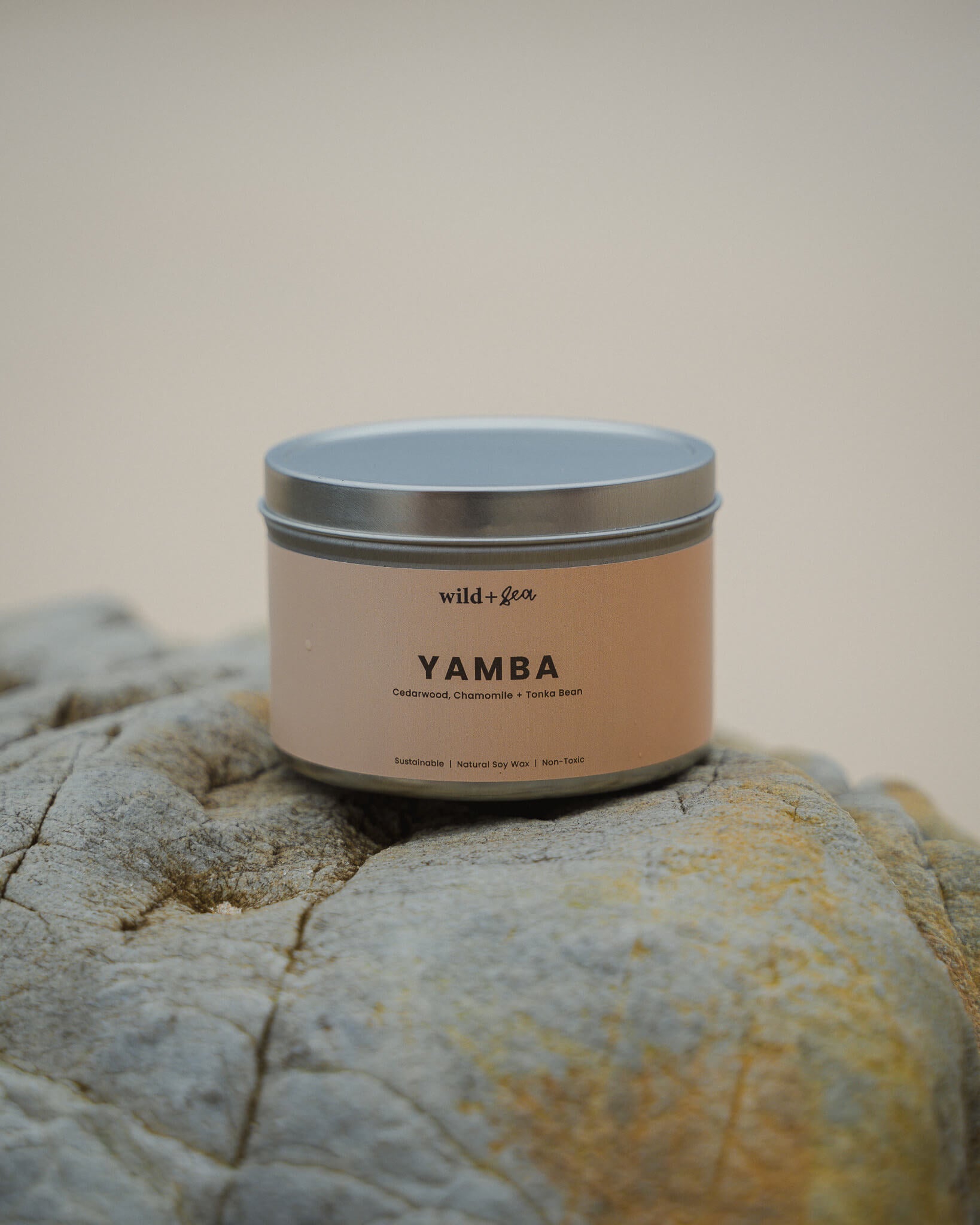 YAMBA | Cedarwood, Chamomile + Tonka Bean | Soy Wax Pet Friendly Candle