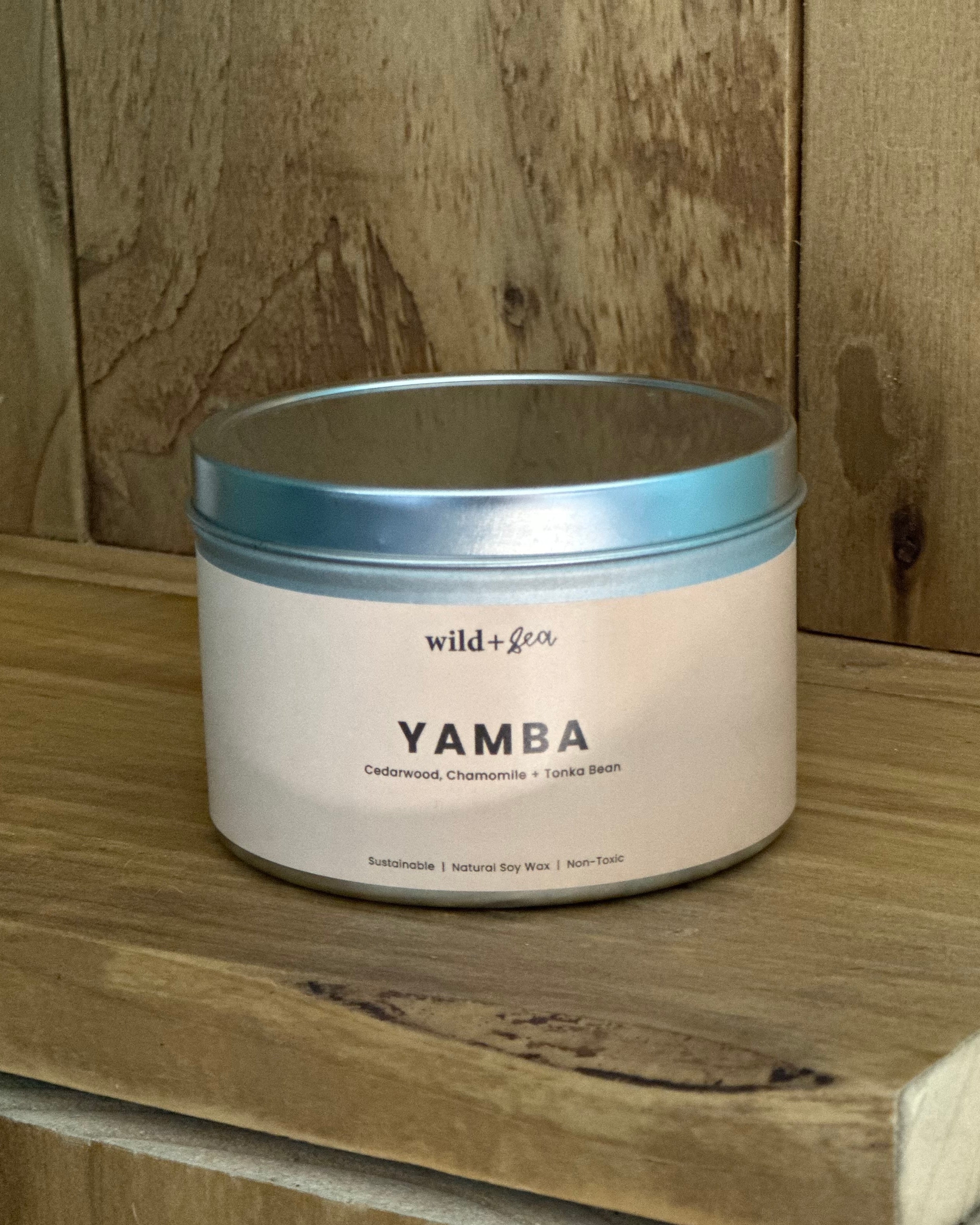 YAMBA | Cedarwood, Chamomile + Tonka Bean | Soy Wax Pet Friendly Candle