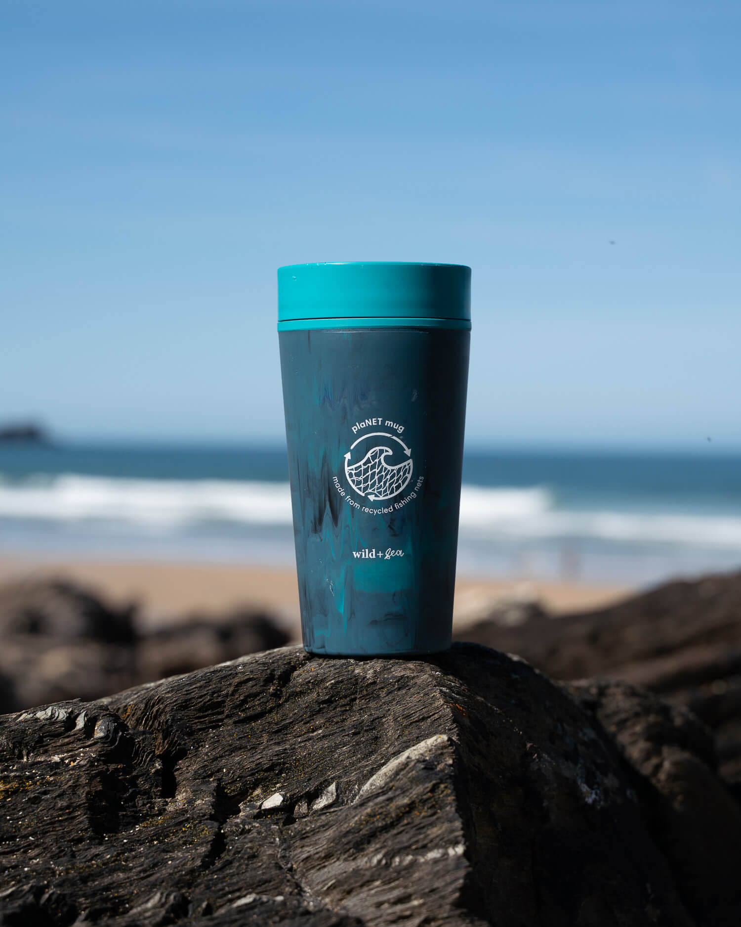 plaNET Recycled Ocean Plastic Travel Mug